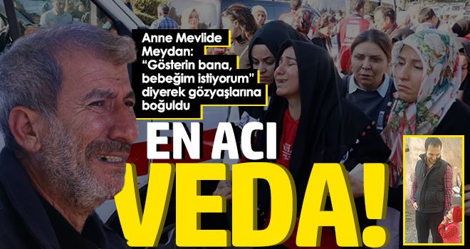 Minik Ecrin ve babasına acı veda!