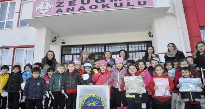 Minik GKV’liler Zeugma Anaokulu ‘nu ziyaret etti