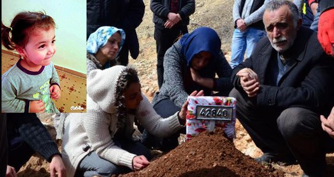 Minik Zehra Nur'un cenazesi gözyaşları arasında toprağa verildi