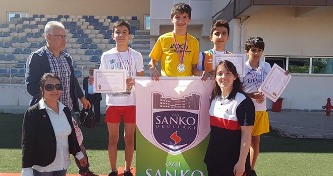 Modern pentatlon yarışmasında Sanko il birincisi