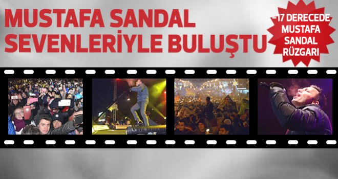 Mustafa Sandal'dan Eksi 17 Derecede Konser