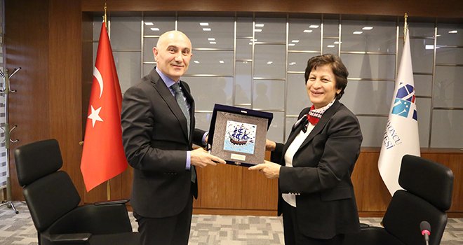 Müsteşar Yardımcısı Doç. Dr. Ünal'dan HKÜ'ye ziyaret