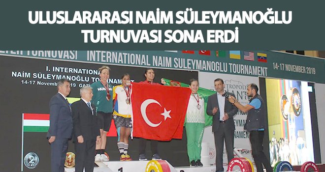 Naim Süleymanoğlu Turnuvası sona erdi