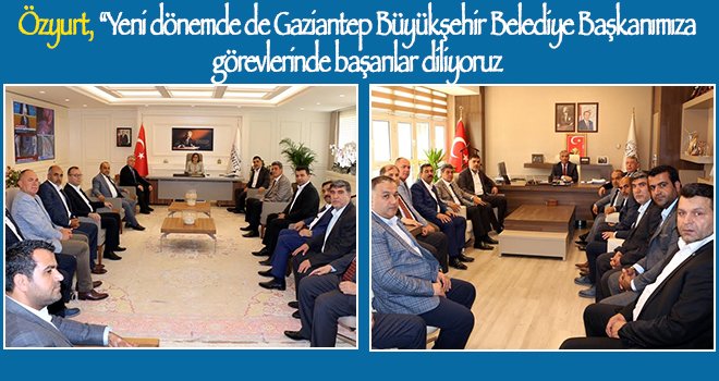 NTO’dan Gaziantep Büyükşehir Belediyesi’ne ziyaret