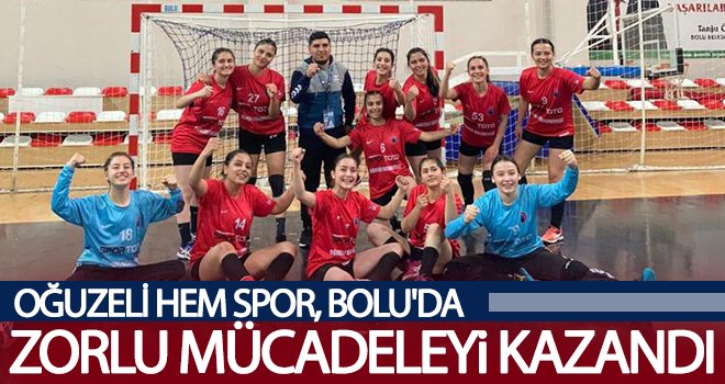 Oğuzeli HEM Spor, Bolu'dan mutlu döndü