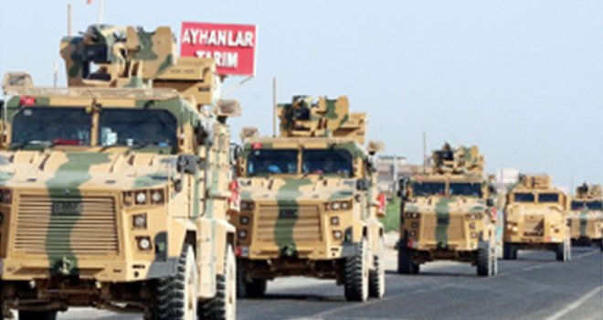 Ortak devriye başladı: Sınıra askeri sevkiyat sürüyor