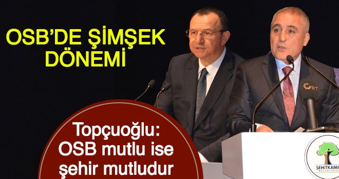 OSB’nin yeni başkanı Cengiz Şimşek oldu