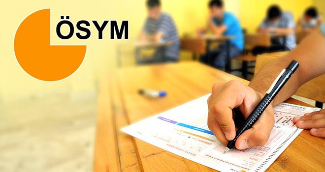 ÖSYM, sınav takvimini açıkladı