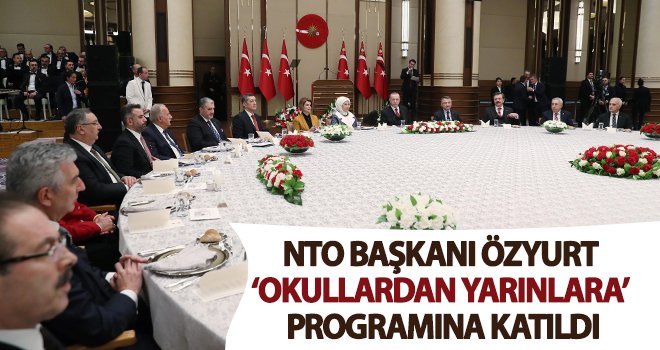 Özyurt, 'Okullardan Yarınlara' programına katıldı