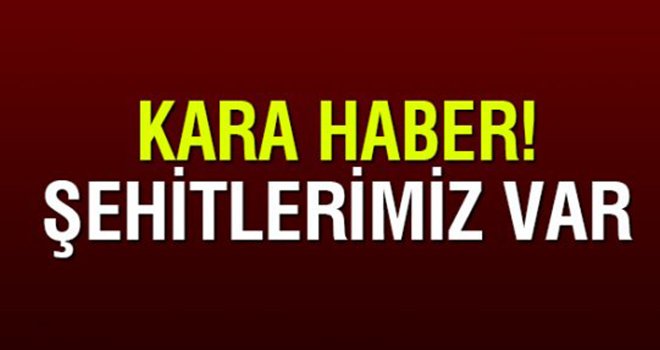 PKK'lı teröristlerden roketatarlı saldırı: 2 şehit