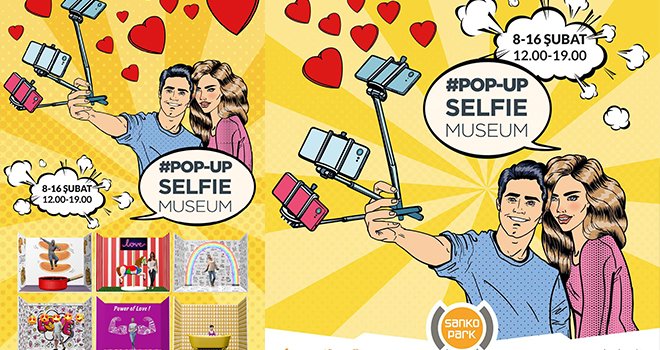 POP-UP SELFIE MUSEUM Eğlencesi Sanko Park’ta