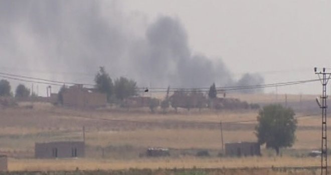 PYD mevzilerini bombaladı