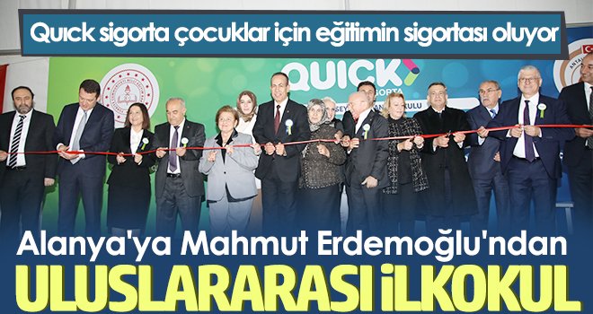 Quick Sigorta Gülseren - Hüseyin Doğan İlkokulu için görkemli açılış