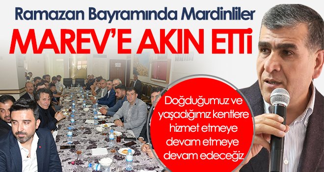 Ramazan Bayramında Mardinliler MAREV’e akın etti