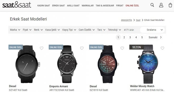 Saat Çeşitleri Nelerdir