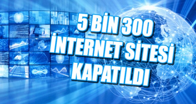 Sağlık Bakanlığı 5 bin 300 internet sitesini kapattı