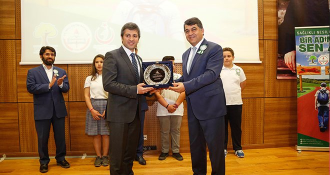 Sağlık ve spor dolu proje ödül aldı