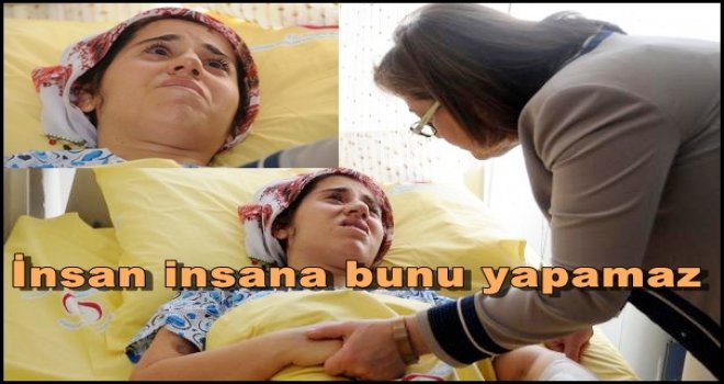 Şahin, işkence mağduru kadını ziyaret etti