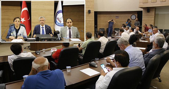 Şahinbey Belediyesi ağustos ayı meclis toplantısı yapıldı