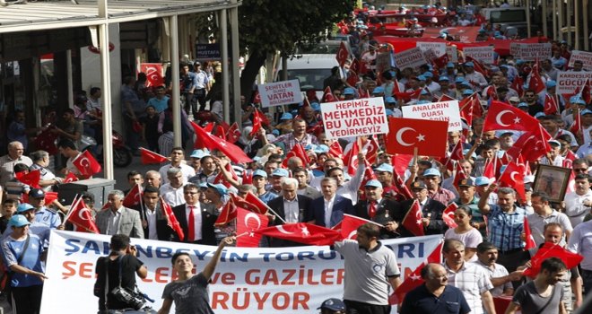 ŞAHİNBEY “GAZİLER” İÇİN YÜRÜDÜ