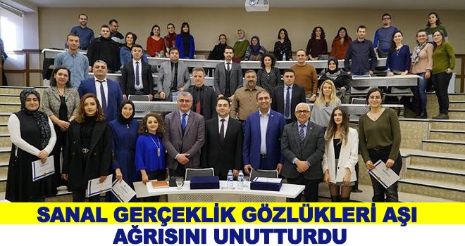 'Sanal Gerçeklik Kullanımı Projesi' hayata geçirildi