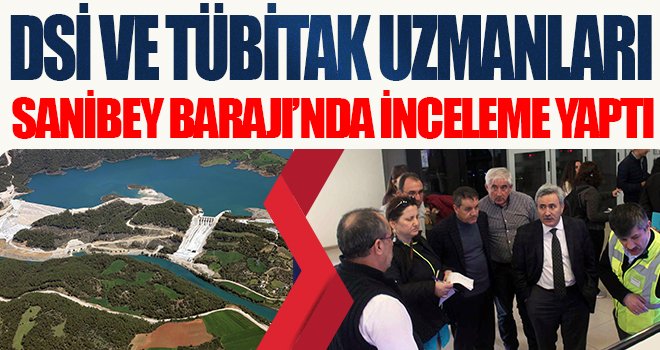 Sanibey Barajı ve HES'e ziyaret