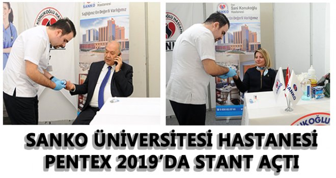 Sanko Hastanesi Tekstil ve Teknolojileri Fuarı’nda stant açtı