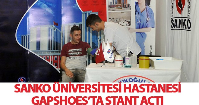 Sanko Hastanesi'nden ücretsiz tansiyon ve kan şekeri ölçümü