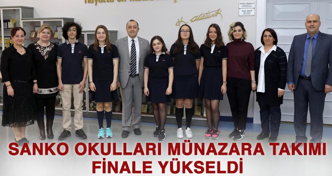 SANKO Okulları finale yükseldi!