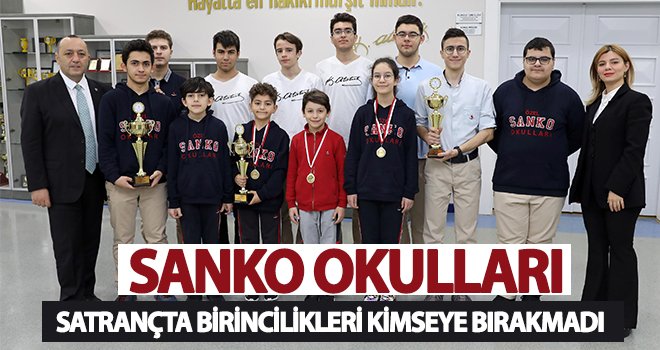 SANKO Okulları, önemli başarıya imza attı