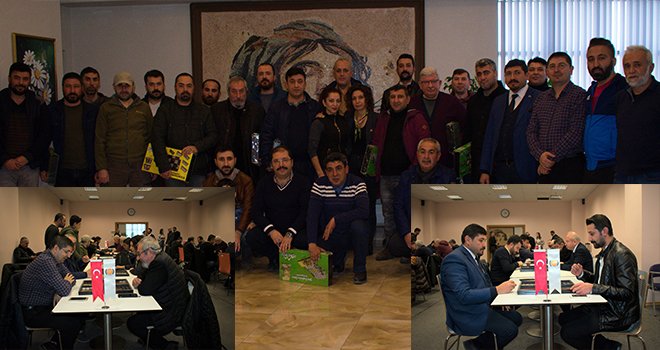 Sanko Park'tan Gazetecilere ödüllü tavla turnuvası