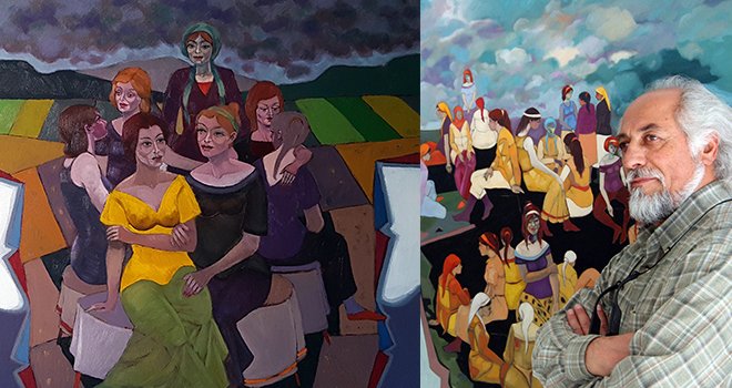 Sanko Sanat Galerisi’nde resim sergisi