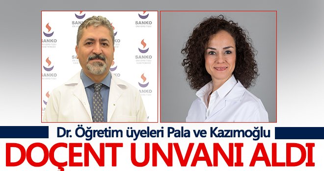 SANKO Üniversitesi’nde akademik yükselmeler
