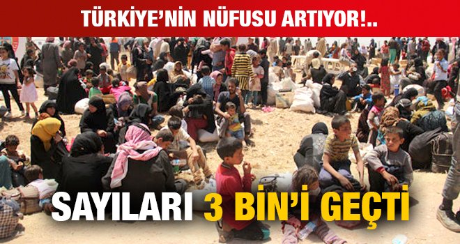 SAYILARI 3 BİNİ GEÇTİ
