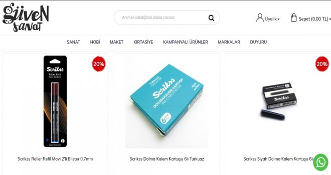 Scrikss Kalem Modelleri