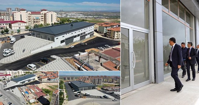 Şehitkamil'den Çamlıtepeye modern ticaret merkezi açıldı