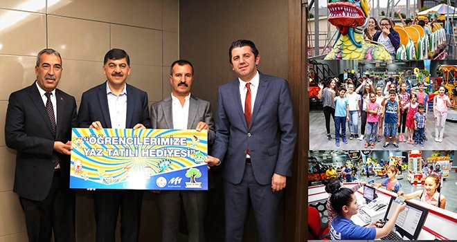 Şehitkamil'den öğrencilere karne hediyesi