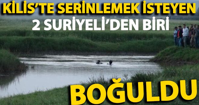 Serinlemek için girdikleri derede boğuldular
