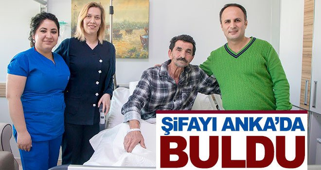 Şifa bulmak için Avustralya’dan geldi