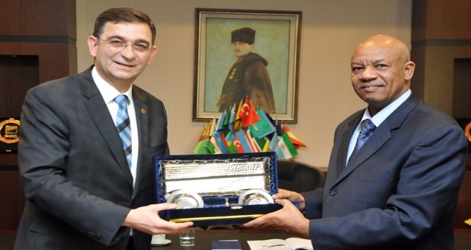 SUDAN BAŞKONSOLOSU’NDAN GSO’YA ZİYARET