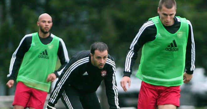 Süleyman Özdamar kampta