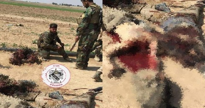 Suriye'de kafa kesen kesene!..