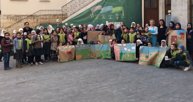Suriyeli Çocuklara “Barış” Temalı Atölye Düzenlendi