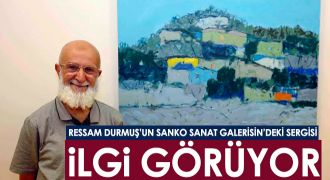 Trabzonlu ressam 55. sergisini Gaziantep'te açtı