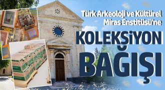 Türk Arkeoloji ve Kültürel Miras Enstitüsü'ne koleksiyon bağışı