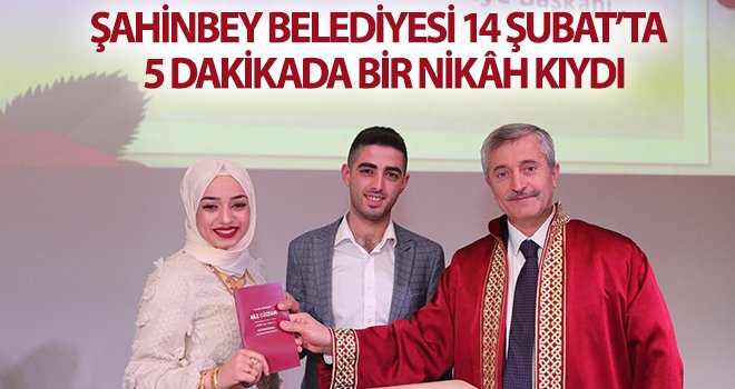 Tahmazoğlu: Evlenen çiftlerimize iki cihan saadeti diliyorum
