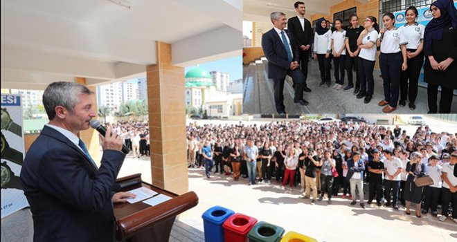 Tahmazoğlu'ndan öğrencilere motivasyon