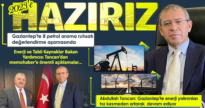 Tancan: 2023'e hazırız