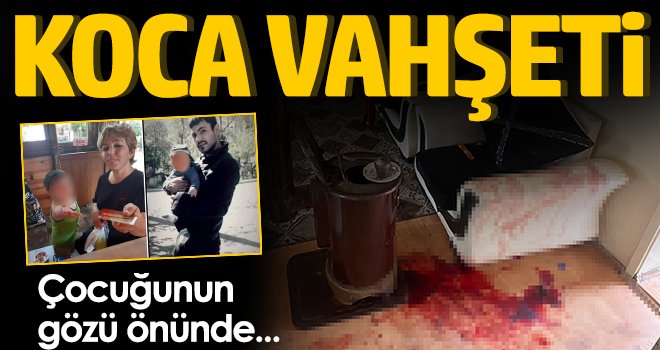 Tartıştığı eşini bıçaklayarak öldürdü