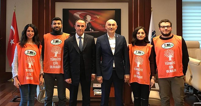 TEMA Vakfı üyelerinden HKÜ’ye ziyaret